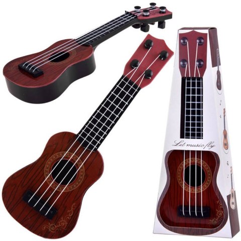 Mini gitarka dla dzieci ukulele 25 cm IN0154 CB Mini gitarka dla dzieci ukulele 25 cm IN0154 CB