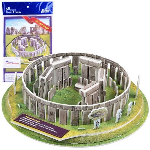 Przestrzenne puzzle 3D 35 elementów Stonehenge ZA3301 Przestrzenne puzzle 3D 35 elementów Stonehenge ZA3301