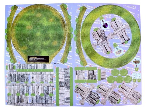 Przestrzenne puzzle 3D 35 elementów Stonehenge ZA3301 Przestrzenne puzzle 3D 35 elementów Stonehenge ZA3301