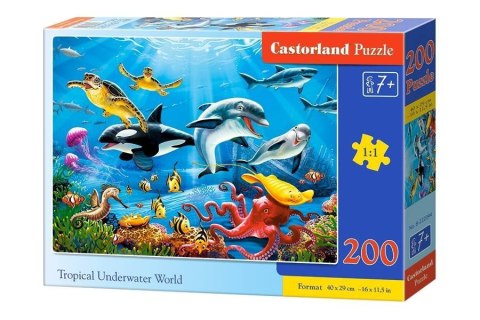 Puzzle 200 el. Tropical Underwater World Puzzle 200 el. Tropical Underwater World