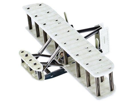 Puzzle 3D samolot braci Wright Flyer 51 eleZA2905 Puzzle 3D samolot braci Wright Flyer 51 eleZA2905