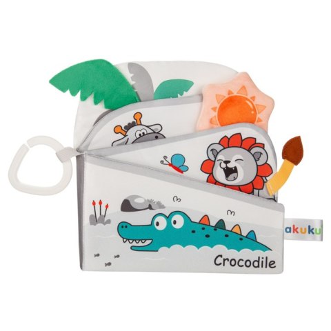 A0704 KSIĄŻECZKA SENSORYCZNA ZOO A0704 KSIĄŻECZKA SENSORYCZNA ZOO