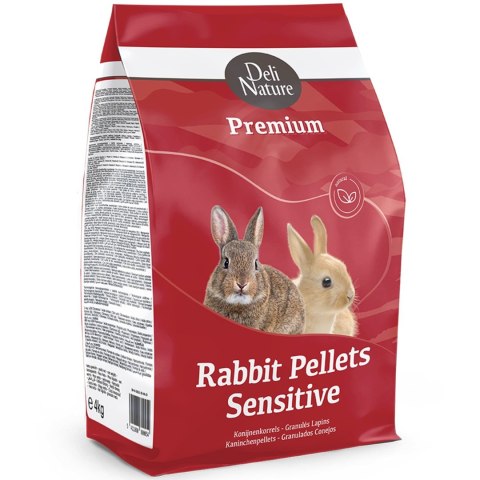 Deli Nature Rabbit Pellet Sensitive 4kg - kompletna karma dla królików Deli Nature Rabbit Pellet Sensitive 4kg - kompletna karma dla królików
