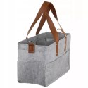 Duży Filcowy Organizer Szary XXL Dla Mamy i Maluszka Na Pieluszki i Akcesoria TF1 Duży Filcowy Organizer Szary XXL Dla Mamy i Maluszka Na Pieluszki i Akcesoria TF1