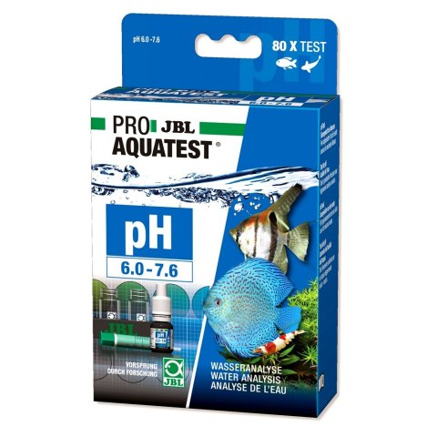 JBL PROAQUATEST pH 6.0-7.6 Szybki test do określenia wartości pH (2410363)