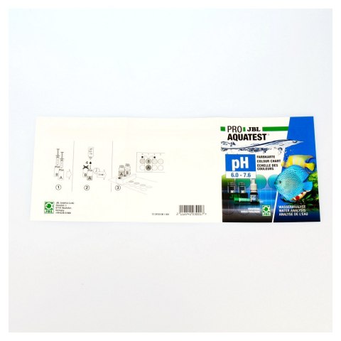 JBL PROAQUATEST pH 6.0-7.6 Szybki test do określenia wartości pH (2410363)