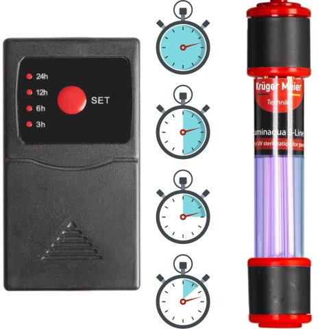 Kruger Meier Luminaqua S-Line 5W - sterylizator UV z programatorem czasowym