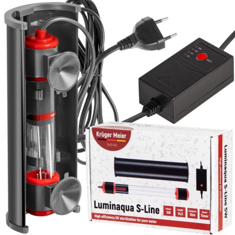 Kruger Meier Luminaqua S-Line 5W - sterylizator UV z programatorem czasowym