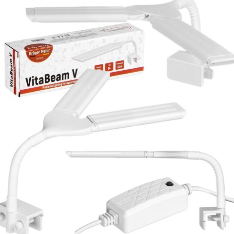 Kruger Meier VitaBeam V - lampa LED 8W do akwarium 10l - 40l