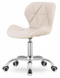 Krzesło obrotowe VASTO OFFICE PU CREAM Krzesło obrotowe VASTO OFFICE PU CREAM
