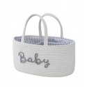 Organizer biały Baby na pieluszki torba dla mamy niemowlaka na pieluchy Organizer biały Baby na pieluszki torba dla mamy niemowlaka na pieluchy