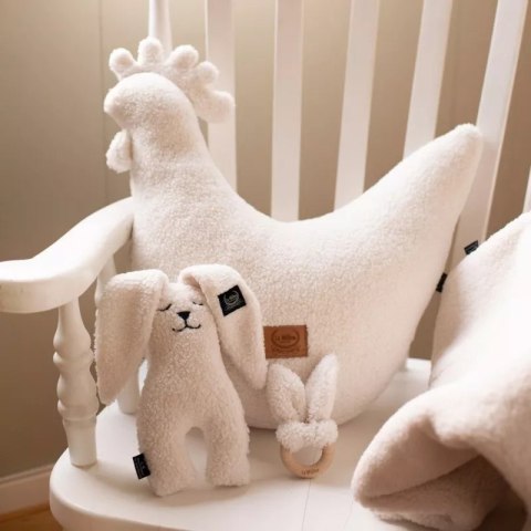 Poduszka Kura Babci Dany Teddy Bear CREAM - puszysta i przytulna poduszka Poduszka Kura Babci Dany Teddy Bear CREAM - puszysta i przytulna poduszka