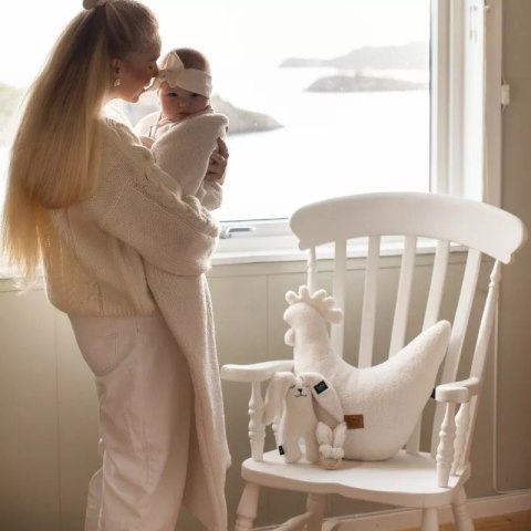 Poduszka Kura Babci Dany Teddy Bear CREAM - puszysta i przytulna poduszka Poduszka Kura Babci Dany Teddy Bear CREAM - puszysta i przytulna poduszka