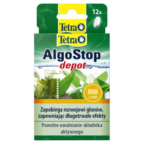 TETRA AlgoStop Depot 12 tab., ochrona przed glonami akwarium słodkowodne (T321311)