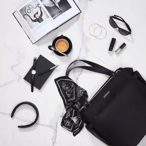 Torba dla mamy do wózka COCO Babyono 1516 czarna Torba dla mamy do wózka COCO Babyono 1516 czarna