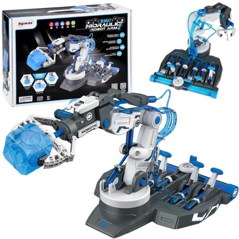 Zestaw edukacyjny - Zrób to sam ROBOT 3w1 Hydrauliczne ramię 220 ele ZA4199 Zestaw edukacyjny - Zrób to sam ROBOT 3w1 Hydrauliczne ramię 220 ele ZA4199