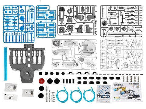 Zestaw edukacyjny - Zrób to sam ROBOT 3w1 Hydrauliczne ramię 220 ele ZA4199 Zestaw edukacyjny - Zrób to sam ROBOT 3w1 Hydrauliczne ramię 220 ele ZA4199