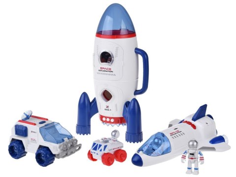 Zestaw kosmiczny baza rakieta statek samochód astronauta dźwięk ZA4702 Zestaw kosmiczny baza rakieta statek samochód astronauta dźwięk ZA4702