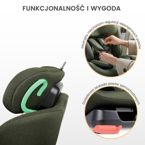 FOTELIK MUNDI I-SIZE GREEN (40-150) FOTELIK MUNDI I-SIZE GREEN (40-150)