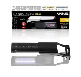 AQUAEL Leddy SlimDuo 10W Sunny Plant&Night Czarne