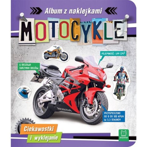 Aksjomat Album z naklejkami. Motocykle. KS0634