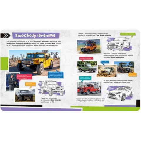 Aksjomat Album z naklejkami Pojazdy. KS0633