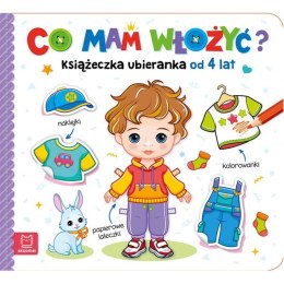 Aksjomat Co mam włożyć? Książeczka ubieranka od 4 lat KS0600