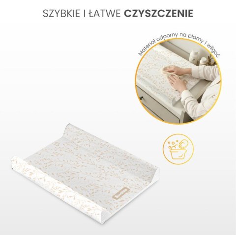 NADSTAWKA NA KOMODĘ - BEŻOWY LISTEK NADSTAWKA NA KOMODĘ - BEŻOWY LISTEK