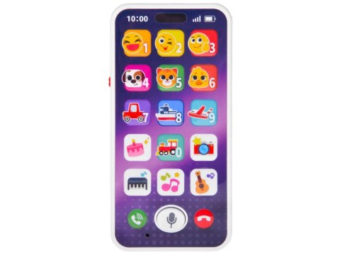 Interaktywny telefon SMARTPHONE dla malucha z muzyką i dźwiękami ZA5872