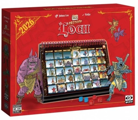Kalendarz 2026: 365 dni przygody - Loch GALAKTA