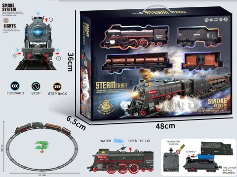 Kolejka światło dźwięk dym 68el