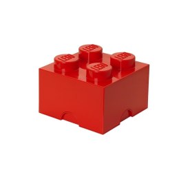 LEGO(R) pojemnik klocek czwórka czerwony