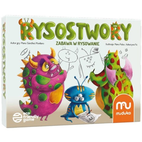 Muduko Gra Rysostwory - kreatywna zabawa w rysowanie GR0641