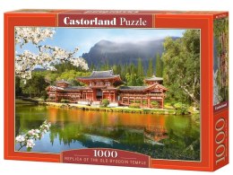Puzzle 1000-elementów Replica of the Old Byodoin Temple C-101726