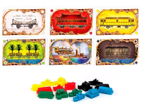 Rebel Gra Wsiąść do Pociągu Dookoła Świata - dwustronna plansza GR0750