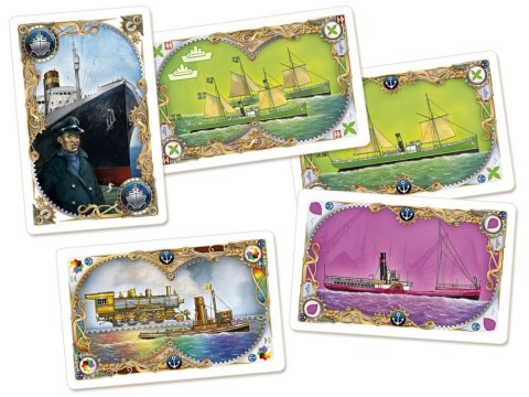 Rebel Gra Wsiąść do Pociągu Dookoła Świata - dwustronna plansza GR0750