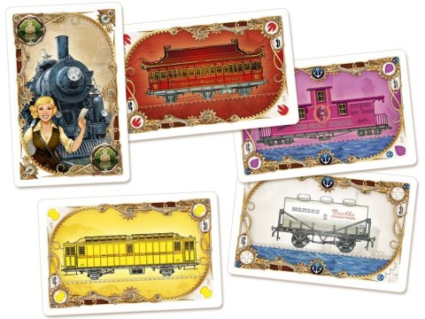 Rebel Gra Wsiąść do Pociągu Dookoła Świata - dwustronna plansza GR0750