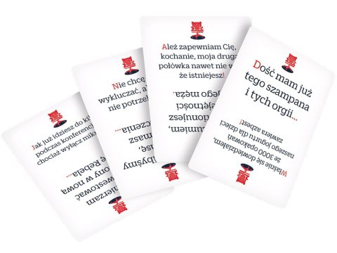 Rebel Karciana imprezowa gra Morda, Szefie! - nie daj się zwolnić! 18+ GR0753