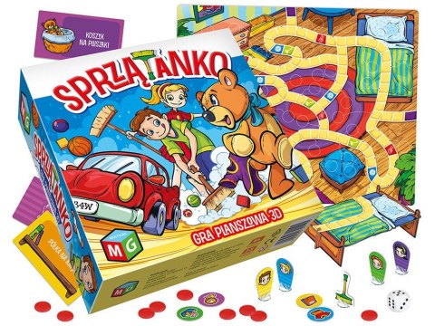 Sprzątanko gra planszowa 3D Multigra GR0294