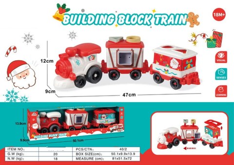 Świąteczny Zestaw Pociąg + Wagony Świąteczny Zestaw Pociąg + Wagony