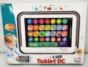 Tablet edukacyjny światło dźwięk 26x19,5x3cm Tablet edukacyjny światło dźwięk 26x19,5x3cm