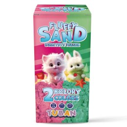 Tuban puszysty pachnący piasek Fluffy różowy zielony 140 g ZA5169