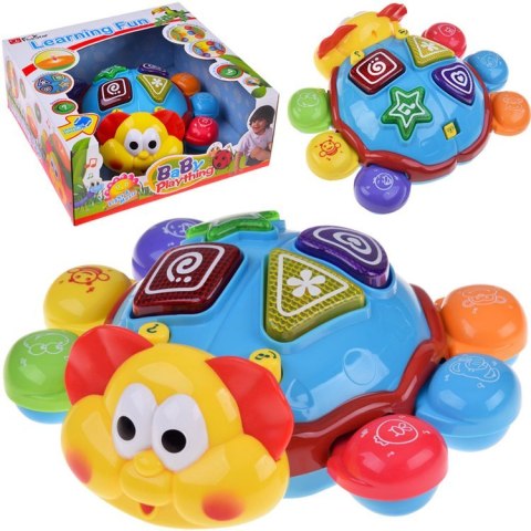 Uciekający robaczek interaktywna zabawka do raczkowania melodie ZA5953