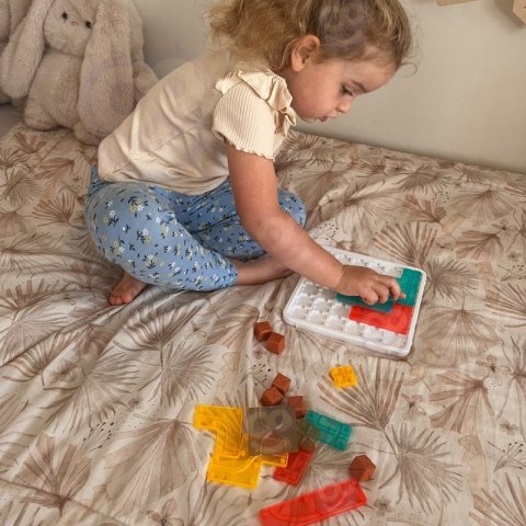 WOOPIE Gra Planszowa Logiczna Kreatywna Układanka Przestrzenna