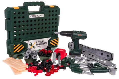 Warsztat Małego Majsterkowicza 2w1 + Akcesoria Warsztat Małego Majsterkowicza 2w1 + Akcesoria