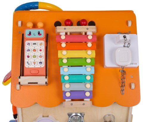 Wielofunkcyjny Interaktywny Drewniany Domek Wielofunkcyjny Interaktywny Drewniany Domek