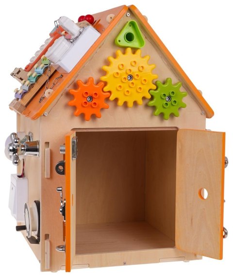 Wielofunkcyjny Interaktywny Drewniany Domek Wielofunkcyjny Interaktywny Drewniany Domek