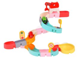 Zabawka do kąpieli zjeżdżalnia tor dla autek do wody 37ele ZA5926