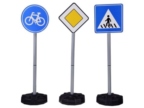 Zestaw edukacyjny - Znaki drogowe do zabawy dla dzieci ZA5607