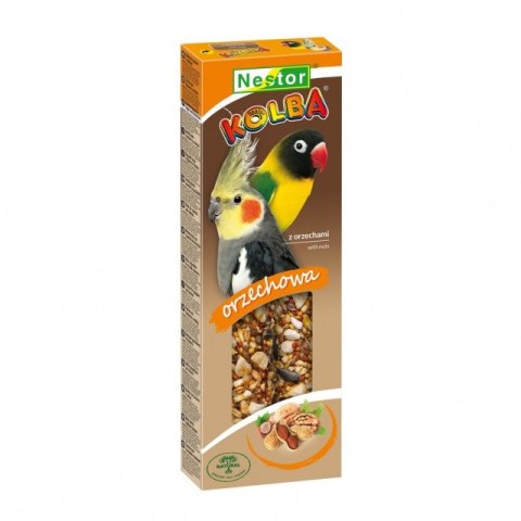KOLBA CLASSIC DLA ŚREDNICH PAPUG Z ORZECHAMI KOLBA CLASSIC DLA ŚREDNICH PAPUG Z ORZECHAMI